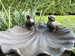 Vogelbad - Gietijzer - Schelp, Antiek en Kunst