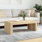 vidaXL Salontafel 102x50x36 cm bewerkt hout sonoma, Huis en Inrichting, Tafels | Salontafels, Verzenden, Nieuw