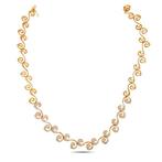 Collier - 18 carats Collier à maillons en or rose 18 carats