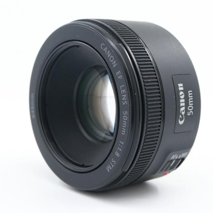 Canon EF 50mm F/1.8 STM | Occasion, Audio, Tv en Foto, Foto | Lenzen en Objectieven, Ophalen of Verzenden