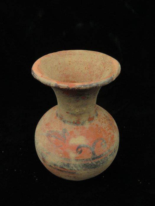 Indus Vallei Terracotta Versierde vaas - 15 cm (Zonder, Antiek en Kunst, Antiek | Overige Antiek
