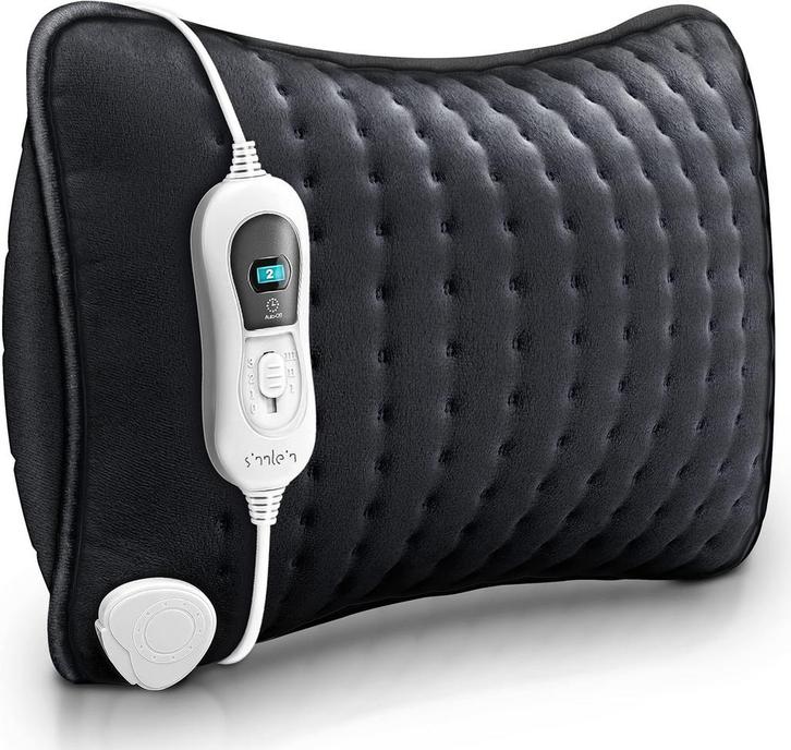 Warmtekussen - Elektrisch - 100W - Antraciet - Sinnlein® •, Huis en Inrichting, Woonaccessoires | Kussens, Nieuw, Verzenden