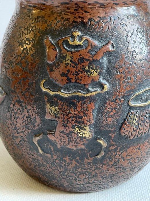 Vase - Cuivre - Japon (Sans prix de réserve), Antiquités & Art, Antiquités | Autres Antiquités