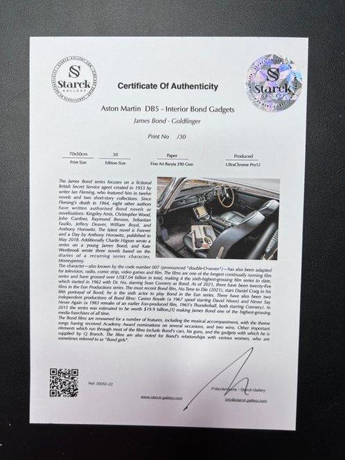 James Bond 007: Goldfinger, - Aston Martin DB5 - Interior, Verzamelen, Film en Tv