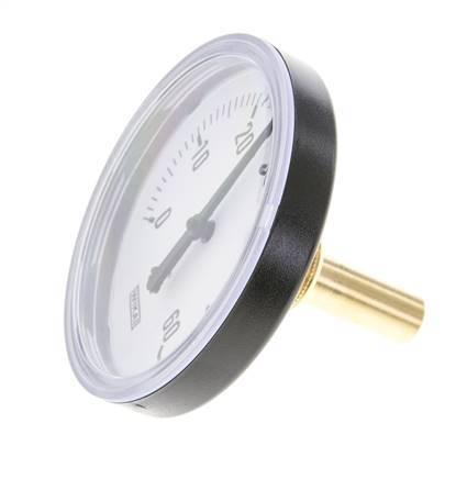 0 tot +60°C Plastic Bimetalen Thermometer 80mm Behuizing, Doe-het-zelf en Bouw, Overige Doe-Het-Zelf en Bouw, Verzenden