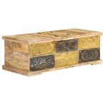 vidaXL Table basse 100x50x35 cm Bois de manguier massif, Verzenden, Neuf