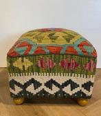 Poef - Kelim Poef(Ongebruikt/Nieuw) - Wol, hard hout, Huis en Inrichting, Nieuw