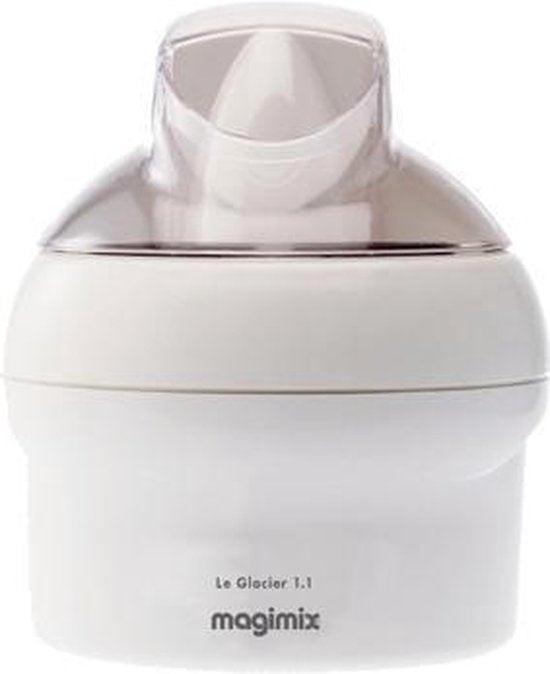 2eChoix | Magimix Le Glacier - Sorbetière - Blanc - 1,1, Elektronische apparatuur, Keukenmixers, Ophalen of Verzenden
