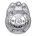 Politie Badge Zilver, Verzenden