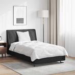 vidaXL Dekbed met kussen 2 pcs Wit Microvezel, Verzenden