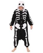 Onesie Skelet Pak XS-S Skeletpak Kostuum Zwart Wit Botten 15, Kleding | Heren, Carnavalskleding en Feestkleding, Nieuw, Ophalen of Verzenden