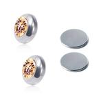 Fako Bijoux® - Oorbellen - Magneet - Magnetisch - RVS - 8mm, Handtassen en Accessoires, Verzenden, Nieuw