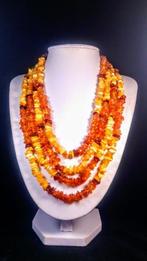 Poli - Ambre - Long Baltic Amber necklace - clear Cognac +