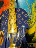 fp pop art - Louis vuitton violon 60cm Bleu Nuit full laque, Antiquités & Art