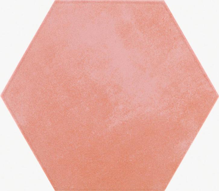 19,8X22,8 HEX AGATHA CIRCUS 21 CORAL Glans, Doe-het-zelf en Bouw, Tegels, Ophalen of Verzenden