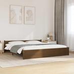vidaXL Bedframe massief hout honingbruin 200x200 cm, Huis en Inrichting, Slaapkamer | Bedden, Verzenden, Nieuw