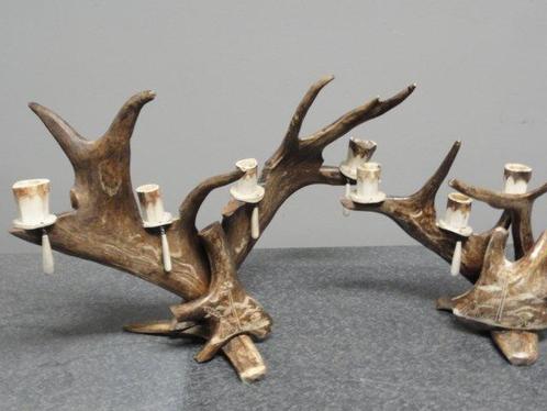 Kaarsenhouder - Hoorn, Antiek en Kunst, Curiosa en Brocante