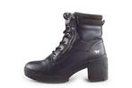 Mustang Veterboots in maat 39 Zwart | 5% extra korting, Kleding | Dames, Schoenen, Verzenden, Zwart, Overige typen, Mustang
