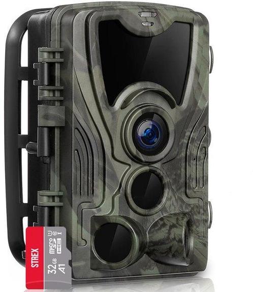 Tweedekans | Strex Wildcamera met Nachtzicht - 36MP 4K ULTRA, Audio, Tv en Foto, Videocamera's Digitaal, Ophalen of Verzenden