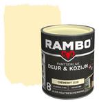 Rambo Pantserlak Deur en Kozijn Crèmewit 2.25L, Doe-het-zelf en Bouw, Verf, Beits en Lak, Verzenden, Nieuw