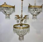 Lampe (3) - Laiton doré, or massif, Antiek en Kunst