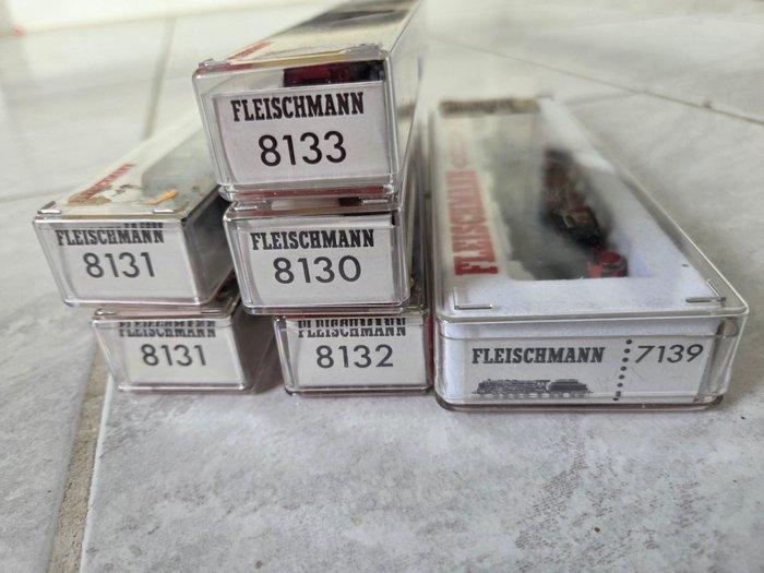 Fleischmann N - 7139, 8133, 8131, 8132, 8130 - Modeltrein, Hobby & Loisirs créatifs, Trains miniatures | Échelle N