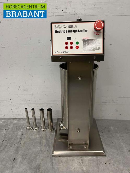 RVS Elektrische vulbus stopbus worstvuller 15 liter 230V, Zakelijke goederen, Horeca | Keukenapparatuur, Ophalen of Verzenden