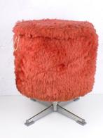 Kruk - Metaal, Stof - Poef voor opslag