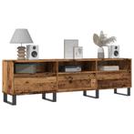 vidaXL Tv-meubel 150x30x44,5 cm bewerkt hout oud houtkleurig, Huis en Inrichting, Verzenden, Nieuw