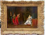 Florent Willems (1823-1905) - Audience dAnne d’Autriche, Antiek en Kunst, Kunst | Schilderijen | Klassiek