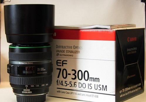Canon EF 70-300MM F/4.5-5.6 DO IS USM Objectif à focale, TV, Hi-fi & Vidéo, Appareils photo numériques