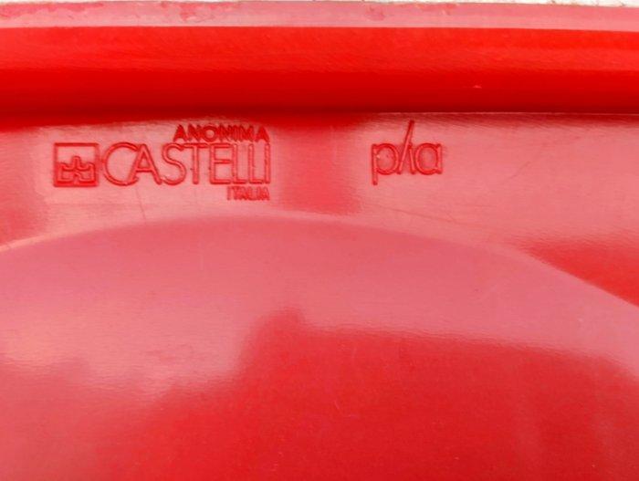 Anonima Castelli - Giancarlo Piretti - Klapstoel - PLIA rood, Antiek en Kunst, Antiek | Meubels | Stoelen en Sofa's