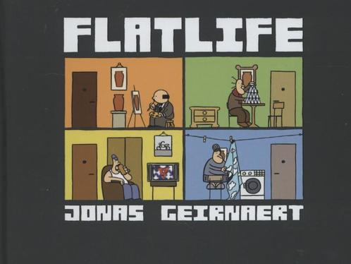 Flatlife 9789076174310 Jonas Geirnaert, Boeken, Stripverhalen, Zo goed als nieuw, Verzenden