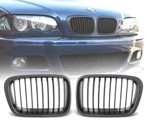 CALANDRES BMW E46 BERLINE TOURING 98-01 NOIR MATE, Auto-onderdelen, Carrosserie, Verzenden