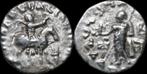 Ca 58-12bc Indo-scythian Kingdom Azes Ar drachm zilver, Postzegels en Munten, Munten en Bankbiljetten | Verzamelingen, Verzenden