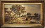 Britse school (XIX) - Paesaggio con animali