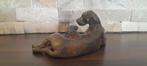 Pierre Chenet (XX-XXI) - Sculpture, La Chienne et ses Chiots