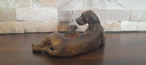 Pierre Chenet (XX-XXI) - Sculpture, La Chienne et ses Chiots, Antiek en Kunst, Curiosa en Brocante