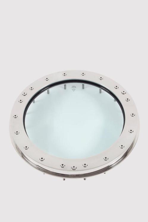 Bieden: SCM fixed stainless steel porthole D500, Watersport en Boten, Bootonderdelen, Ophalen of Verzenden
