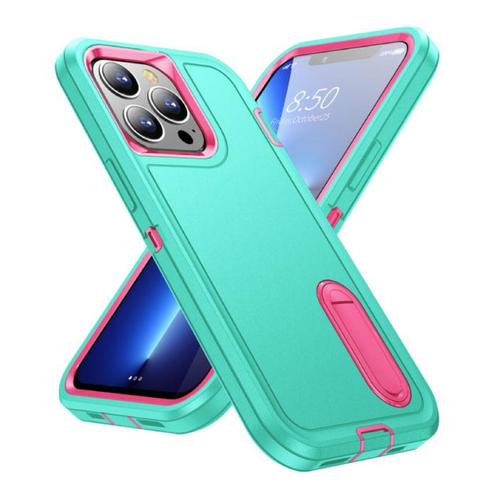 iPhone 12 Pro Armor Hoesje met Kickstand - Shockproof Cover, Telecommunicatie, Mobiele telefoons | Hoesjes en Screenprotectors | Apple iPhone