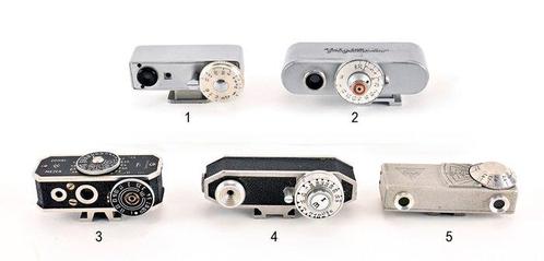 Voigtländer, Watameter, Askmnia, Mejer 5x Rangefinders, Audio, Tv en Foto, Fotocamera's Analoog