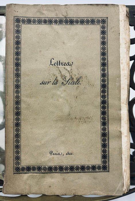 Marquis de Foresta - Lettres sur la Sicile, écrites pendant, Antiek en Kunst, Antiek | Boeken en Manuscripten