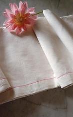 Drap de lit - 266 cm - 226 cm - Mélange de lin, ourlet à