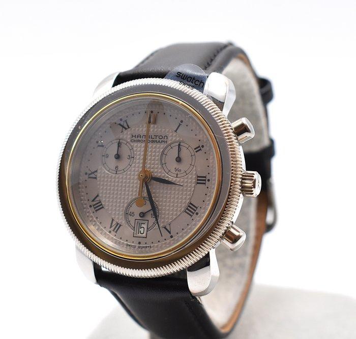 Hamilton - Chronograph - Zonder Minimumprijs - Date - 8800 -, Handtassen en Accessoires, Horloges | Heren
