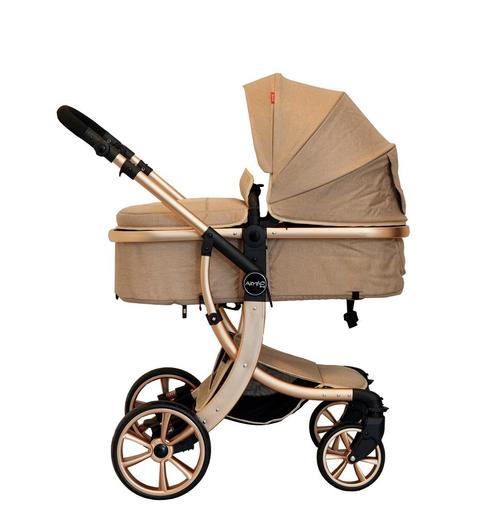 Bellaby Nieuwe Luxe Kinderwagen 2 In 1 Gold, Enfants & Bébés, Buggys, Enlèvement ou Envoi