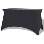 vidaXL Housse extensible de table 2 pi�ces 183 x 76 x 74