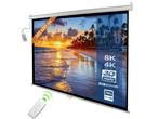 Veiling - Gemotoriseerd Projectiescherm - 203x203 cm, Nieuw