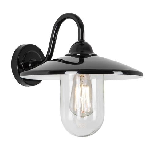 Stal- & Boerderijlampen Brig Stallamp Zwart, Tuin en Terras, Buitenverlichting, Verzenden