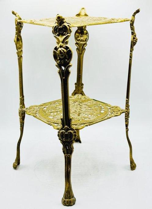 Table d’appoint, des anges - Style Napoléon III - Bronze,, Antiquités & Art, Antiquités | Autres Antiquités