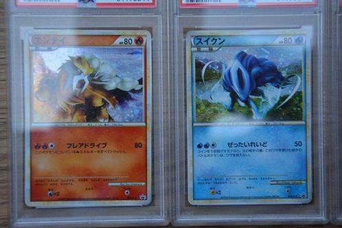 Pokémon - 3 Graded card - Entei Suicune Raikou Holo -, Hobby en Vrije tijd, Verzamelkaartspellen | Pokémon